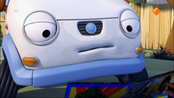 Olly, het kleine witte busje Olly, het kleine witte busje