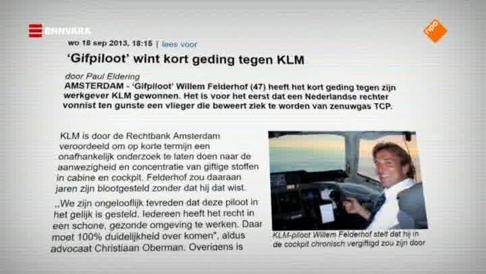 Zembla - Gif in de cockpit: Het zwijgcontract