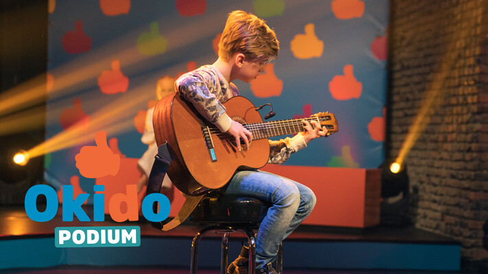Kinderen voor Kinderen Okido podium