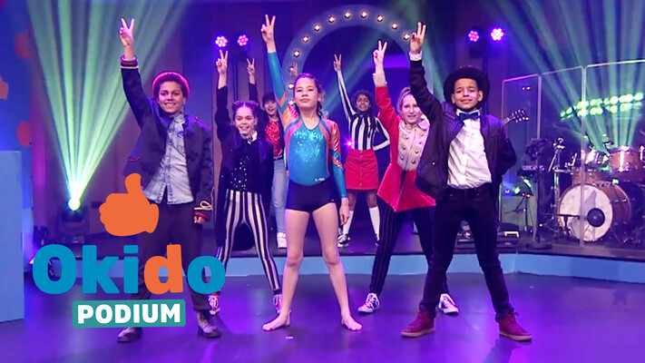Kinderen voor Kinderen Okido podium