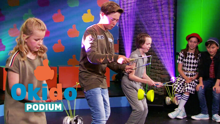 Kinderen voor Kinderen Okido podium