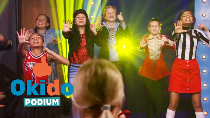 Kinderen voor Kinderen Okido podium