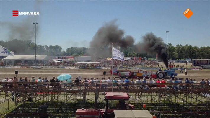 Lex bij de 'trekktertrek' 2