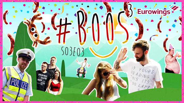 EUROWINGS STEELT 1100 EURO, BELT ZELF POLIZEI, EN #BOOS VALT DUITSLAND BINNEN | #BOOS S03E03