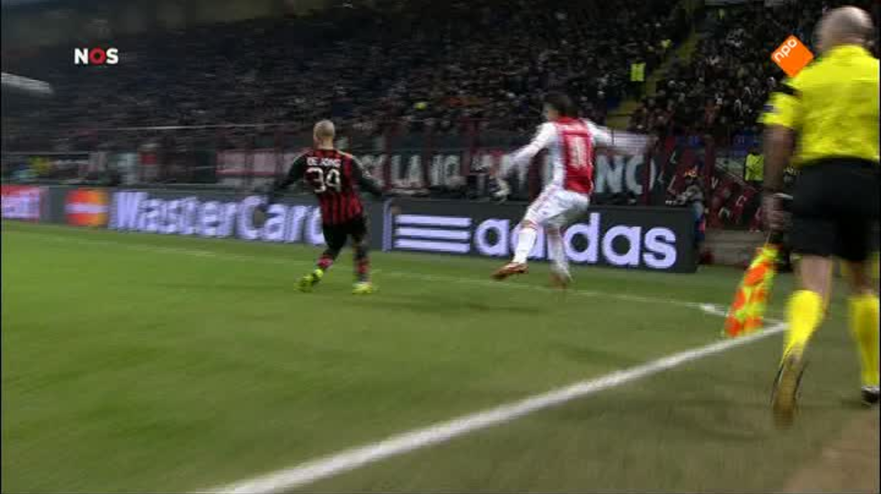NOS UEFA Champions League Live, wedstrijdanalyse AC Milan - Ajax