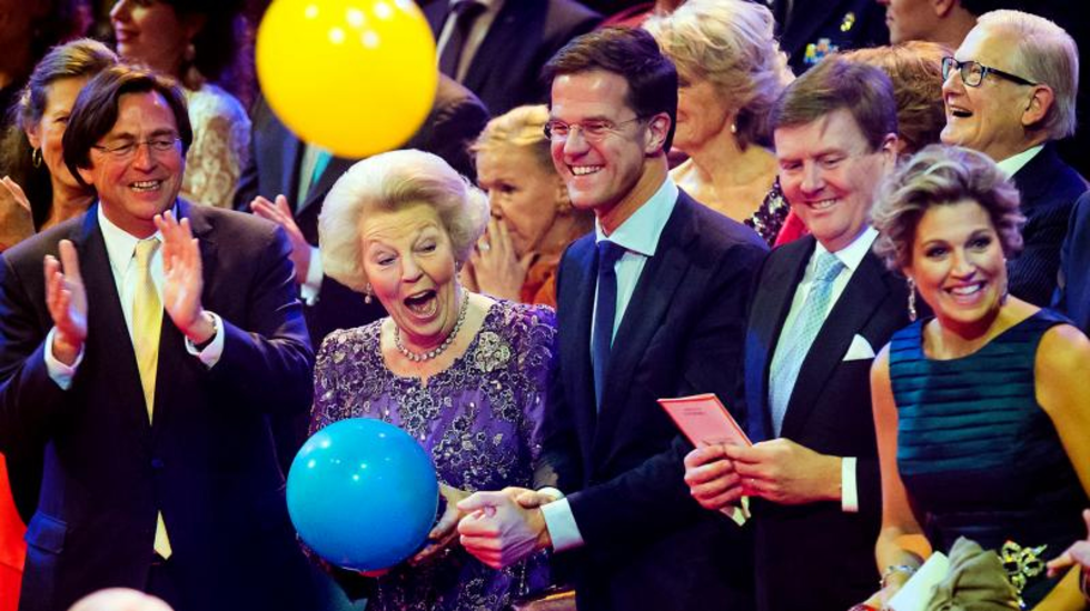 Afbeelding van nationale dankbetuiging prinses Beatrix