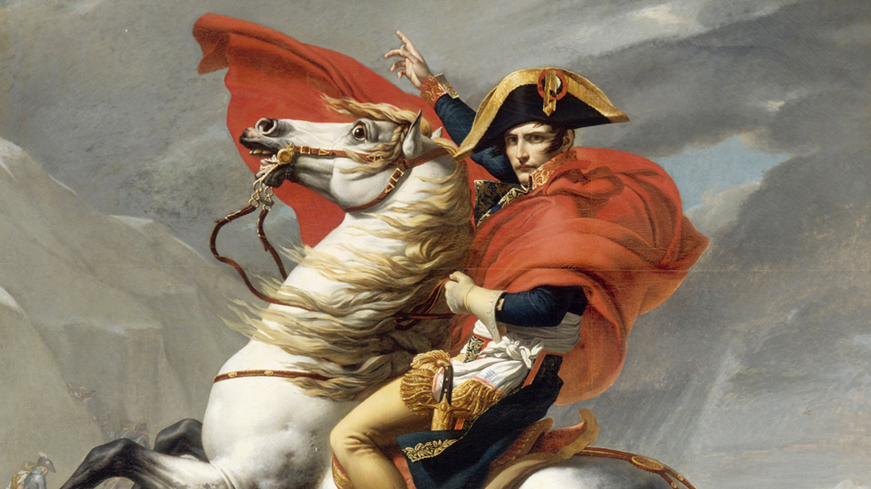 Afbeelding van Napoleon verantwoordt zich bij de Hoge Raad