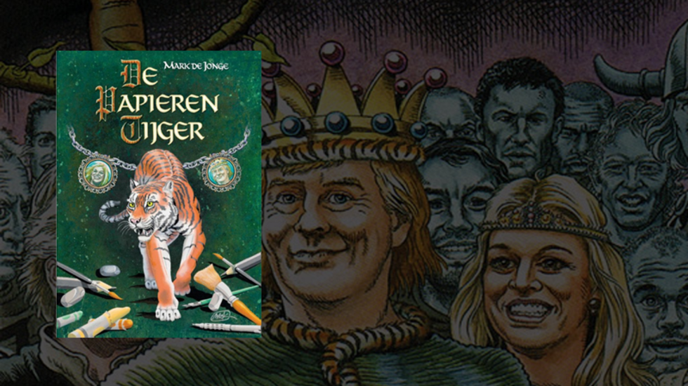 Het debuut van striptekenaar Mark de Jonge