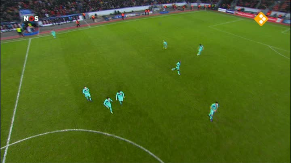 NOS UEFA Champions League: 2de helft Bayer Leverkusen - FC Barcelona