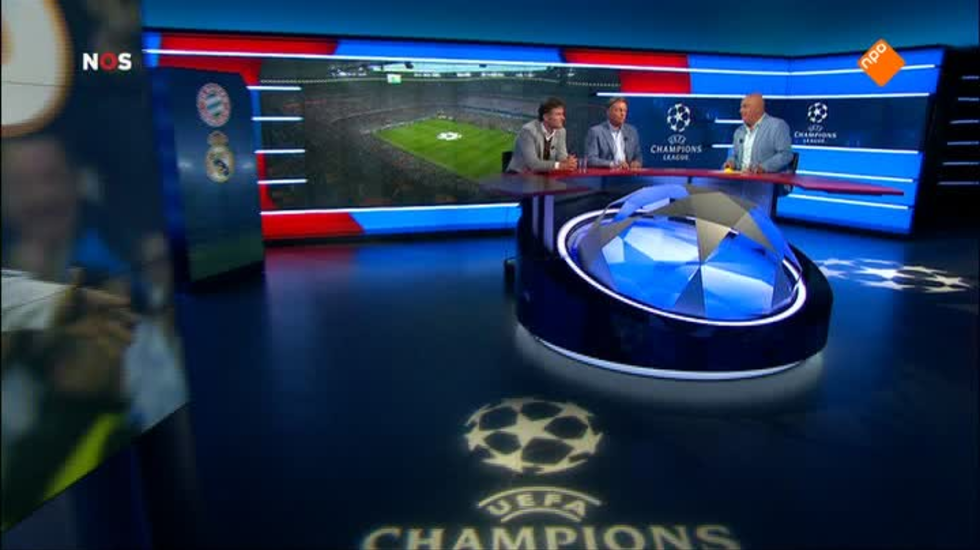 NOS UEFA Champions League Live NOS UEFA Champions League Live, nabeschouwing Bayern München - Real Madrid