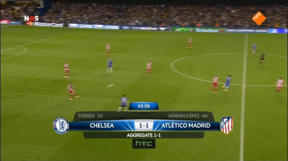 NOS UEFA Champions League Live NOS UEFA Champions League Live, 2de helft Chelsea - Atlético Madrid