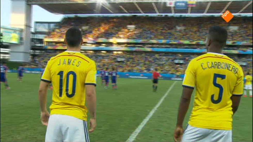FIFA Wereldkampioenschap Voetbal: 2de helft Japan - Colombia