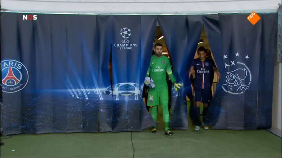 NOS UEFA Champions League Live, 2de helft Paris Saint-Germain - Ajax
