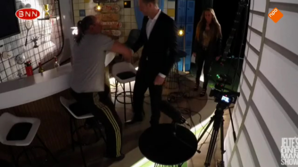 Vriend Robbie komt ook nog even langs! "Zo'n film is hard werken!"