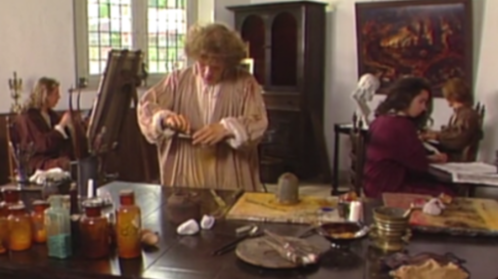 Begin van de loopbaan van Rembrandt