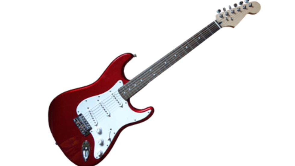 Voorbeeld gitaar (galm)