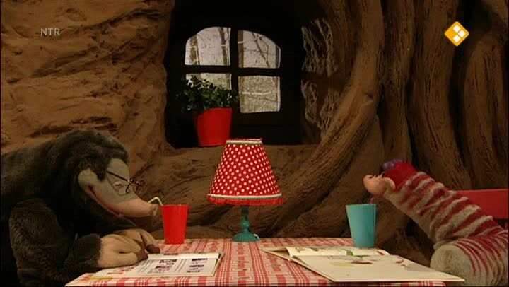 Schooltv: Taal met Moffel en Pier - Arie praat in stukjes