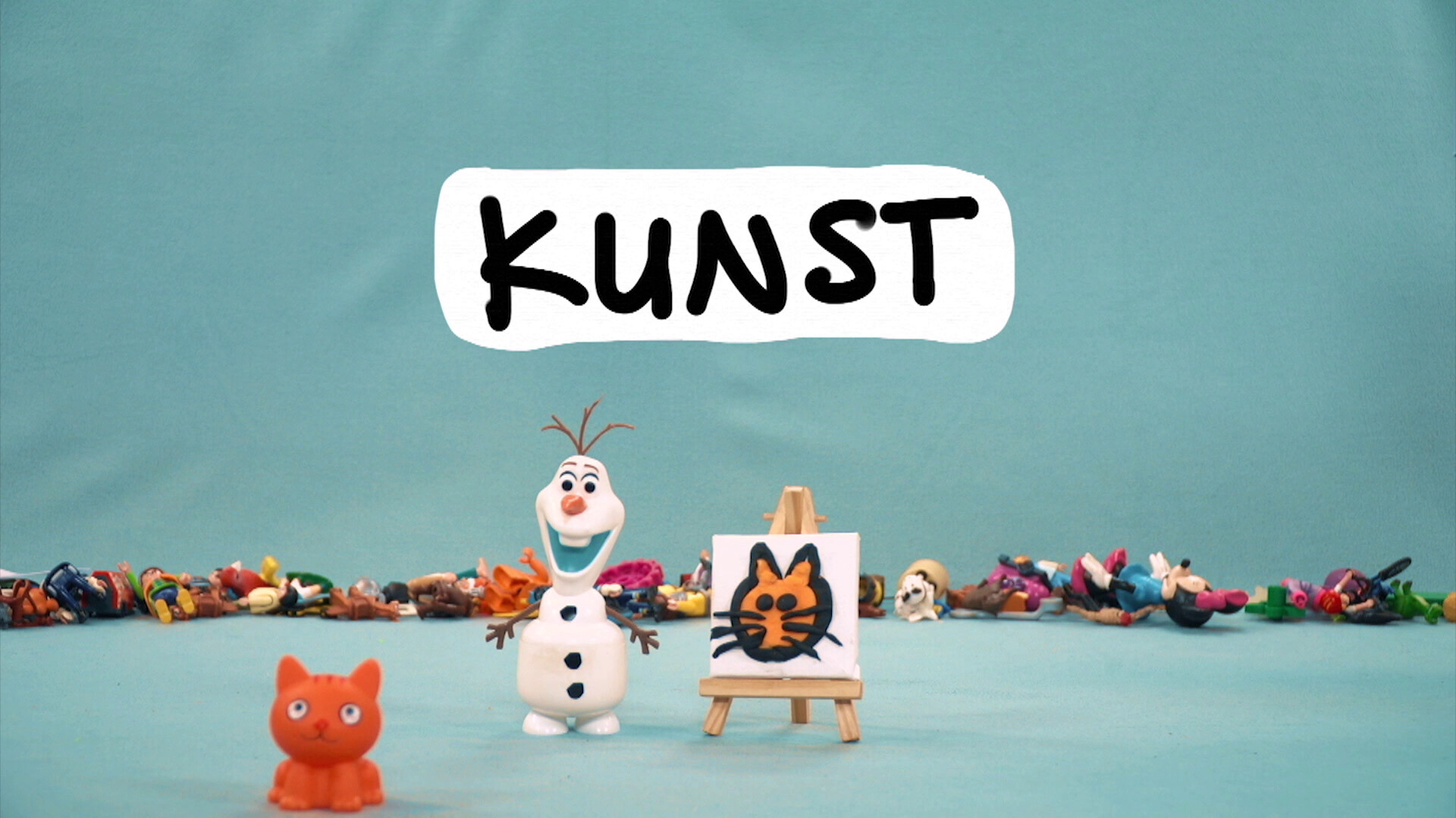 Schooltv: Wat is kunst? - Schilderijen of andere kunstwerken die mensen