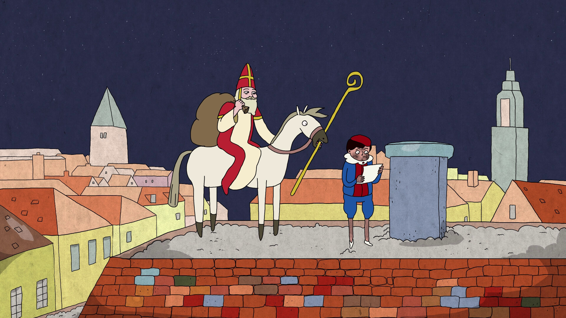 Schooltv: Clipphanger - Waar komt Piet vandaan?