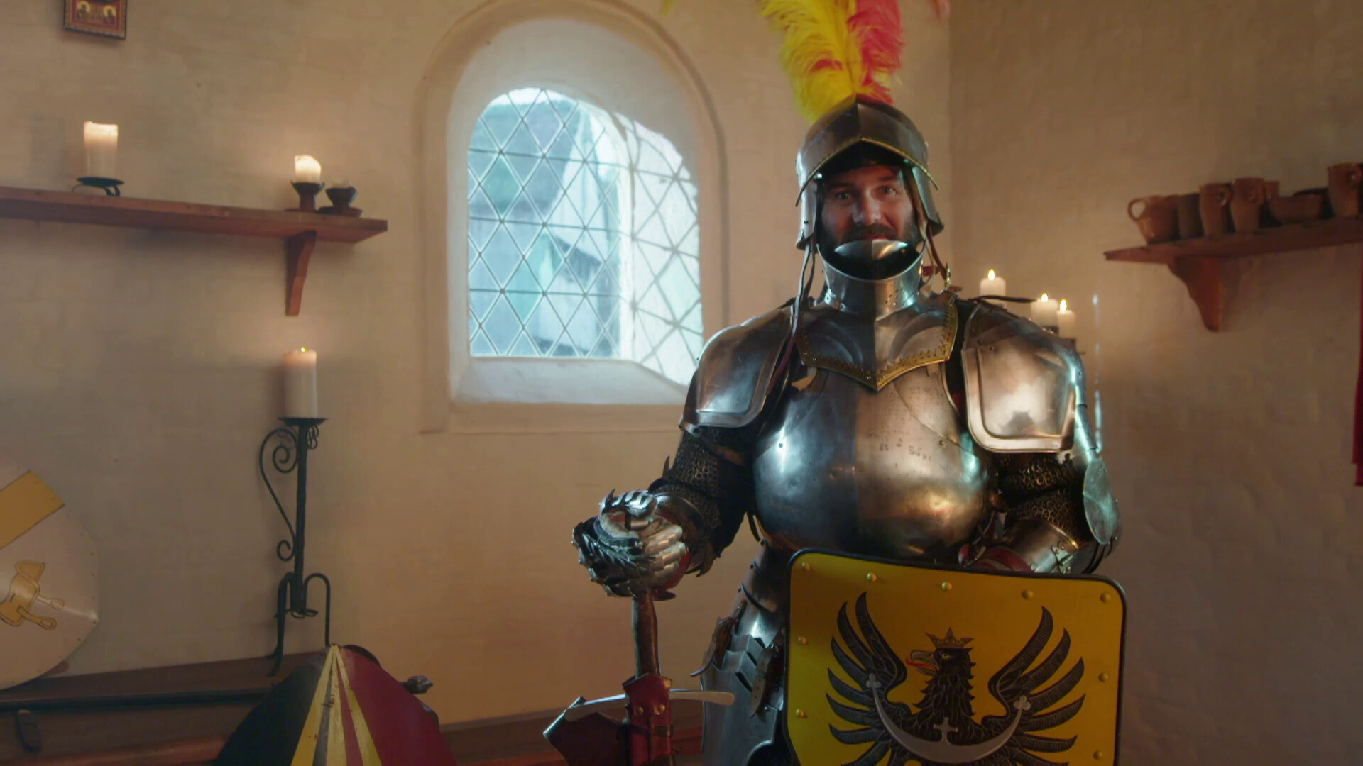 Likken Fictief wijs Schooltv: Hoe zag de kleding van ridders eruit? - In het harnas