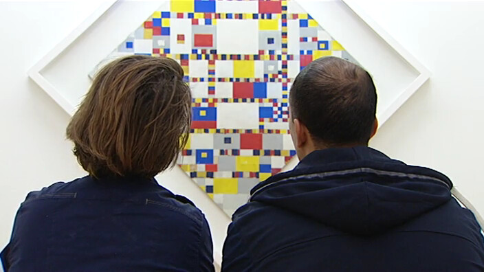 Schooltv: Mondriaan - Waarom hangt Mondriaan in een museum?
