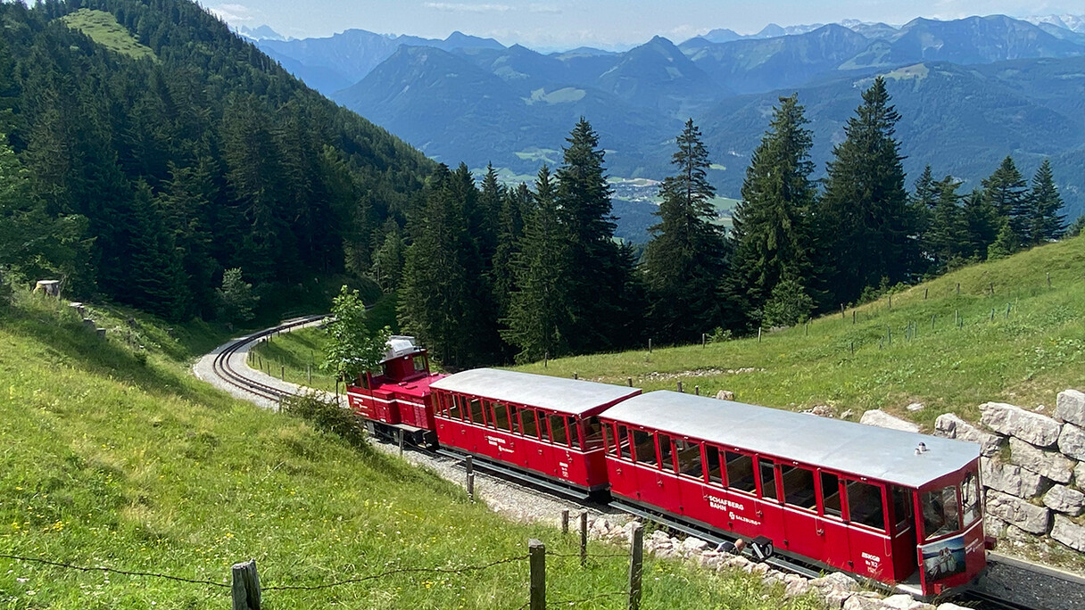 Oostenrijk: Steyr - Grünburg + St. Wolfgang - Schafberg