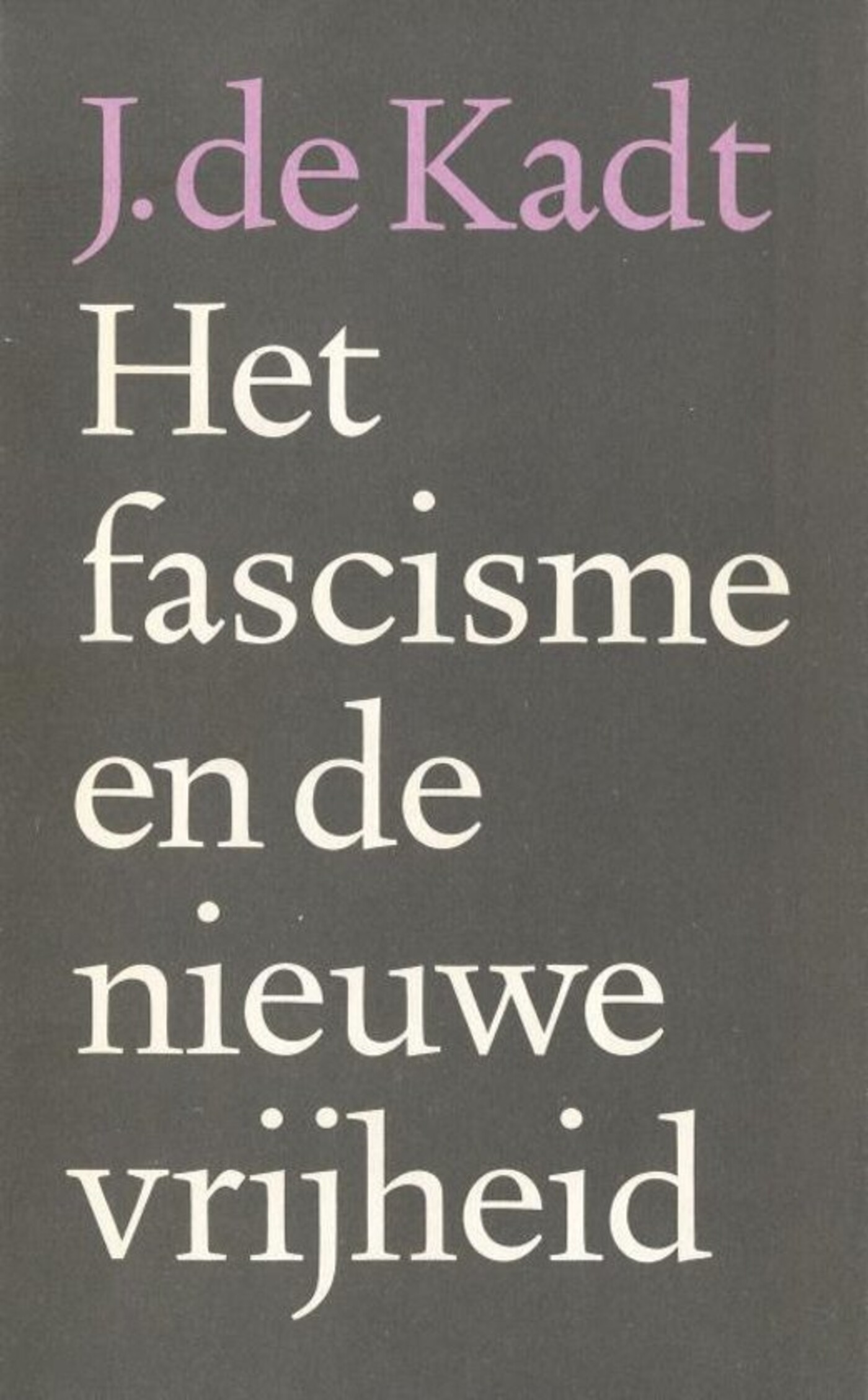 Afl. 23‘ Het fascisme en de nieuwe vrijheid’