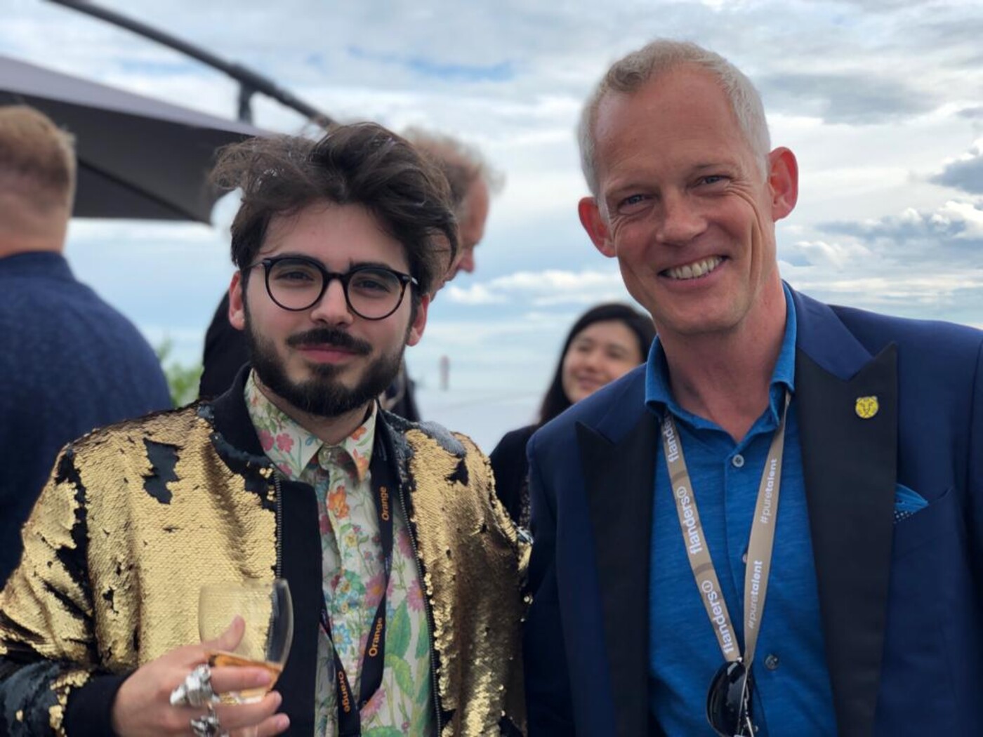 Onze man in Cannes #5 - IFFR-directeur Bero Beyer en Nick Hortensius (programmeur LIFF)