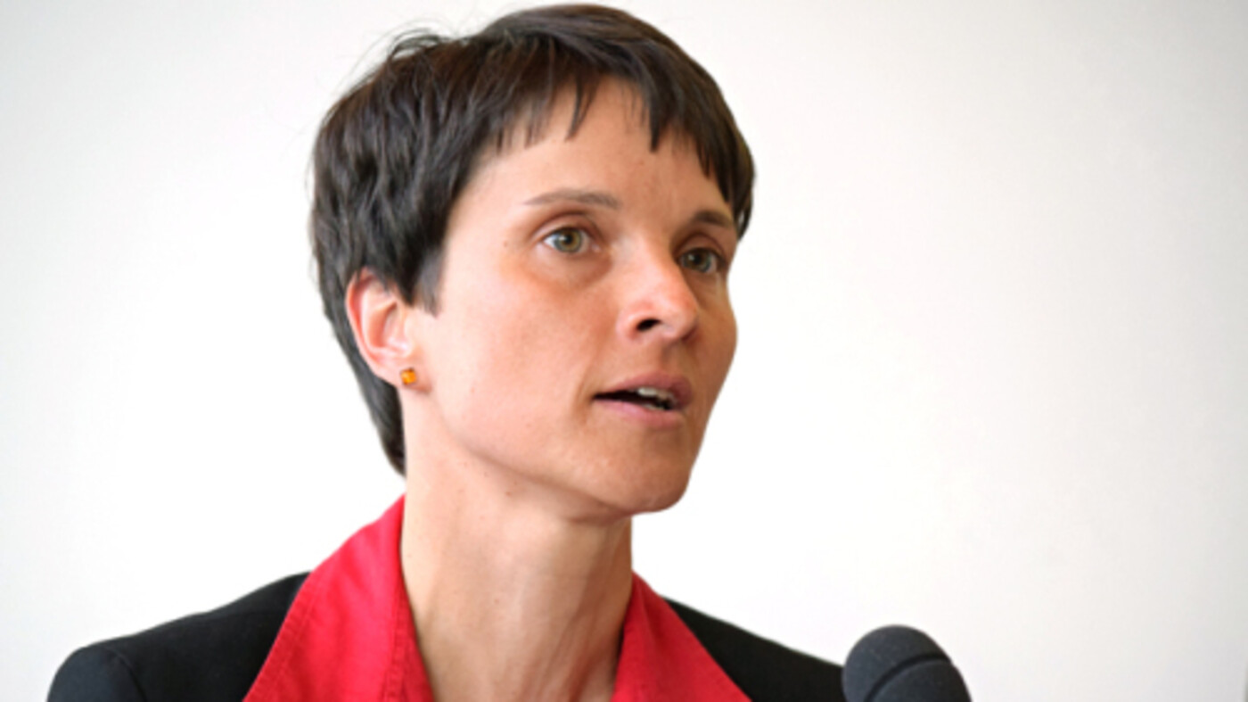 AfD-lijsttrekker Frauke Petry vertrekt