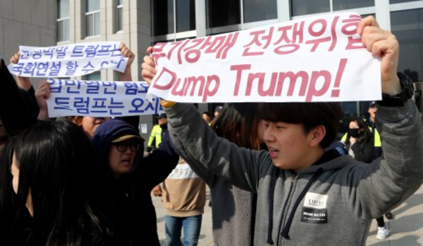 Trump naar Azië