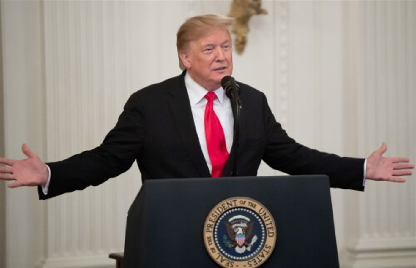 Trump vol in de aanval