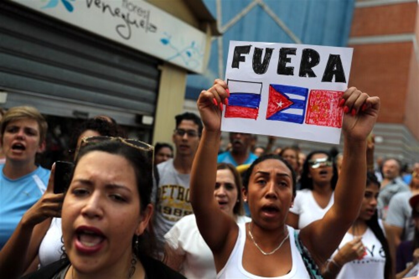 Touwtrekken om Venezuela