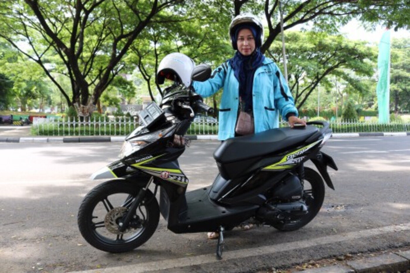 De sharia brommertaxi's van Jakarta