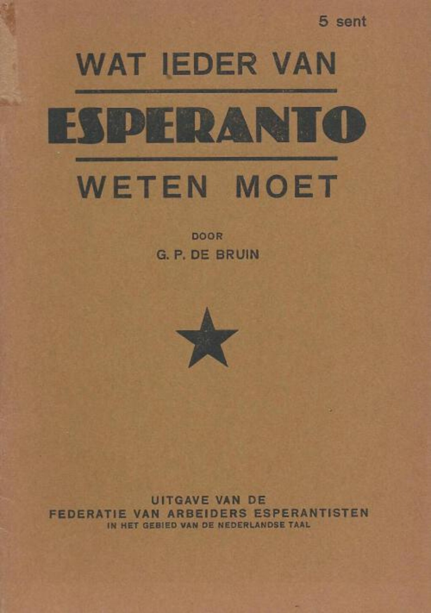 Wanhoop onder de Esperantisten?