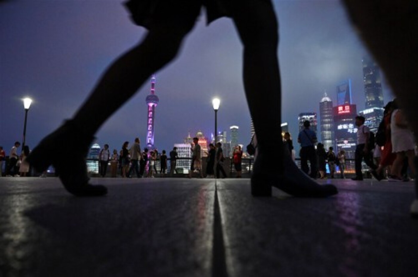 Zoals Sjanghai beweegt, beweegt China