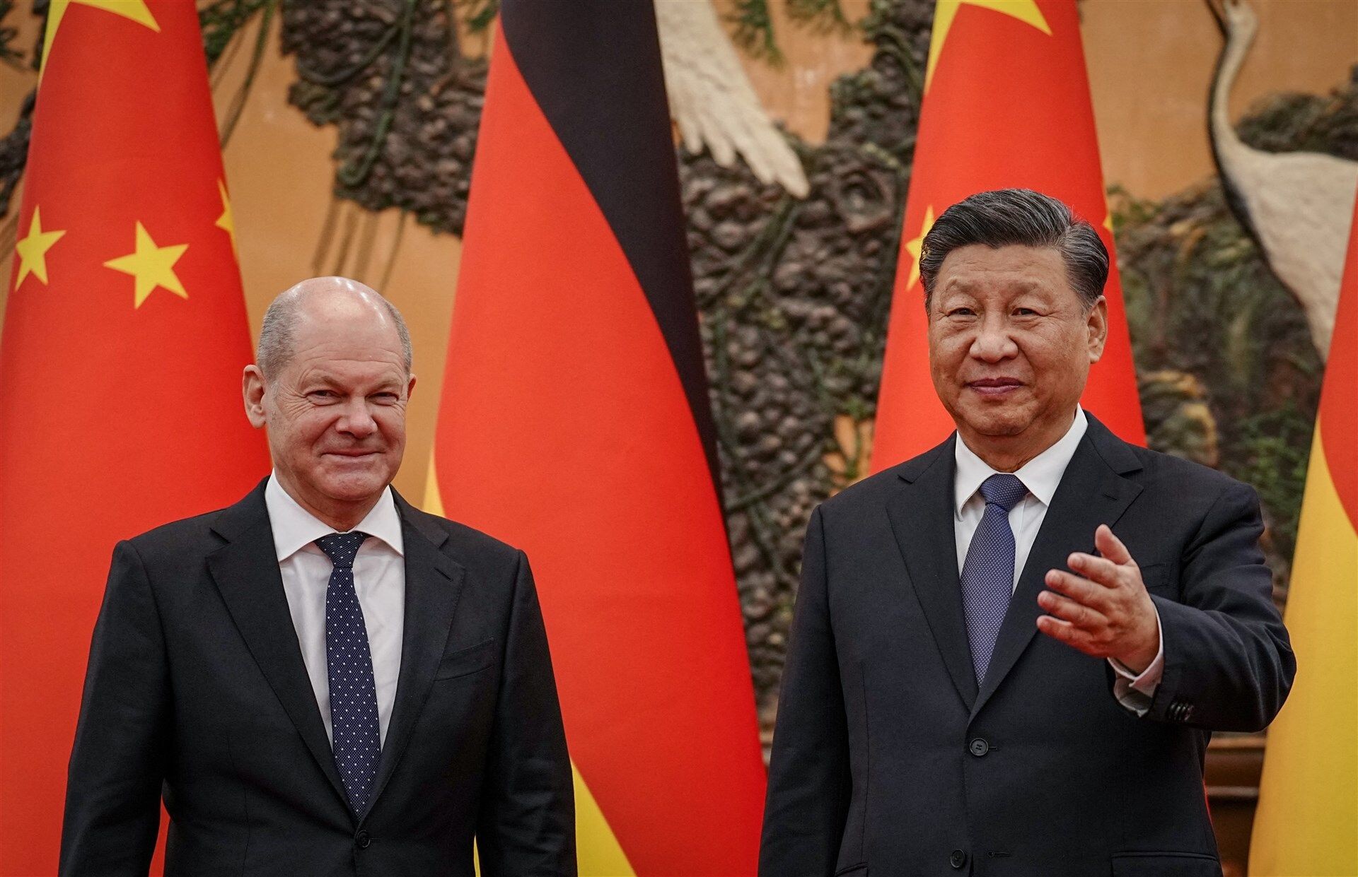 Alleingang Olaf Scholz in China