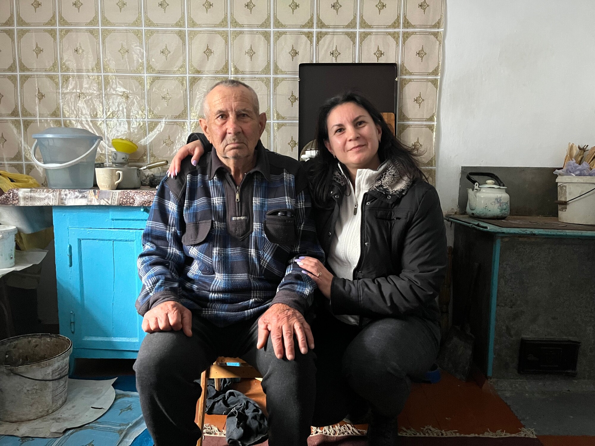 Ljoedmila kan haar ouders in Cherson weer opzoeken