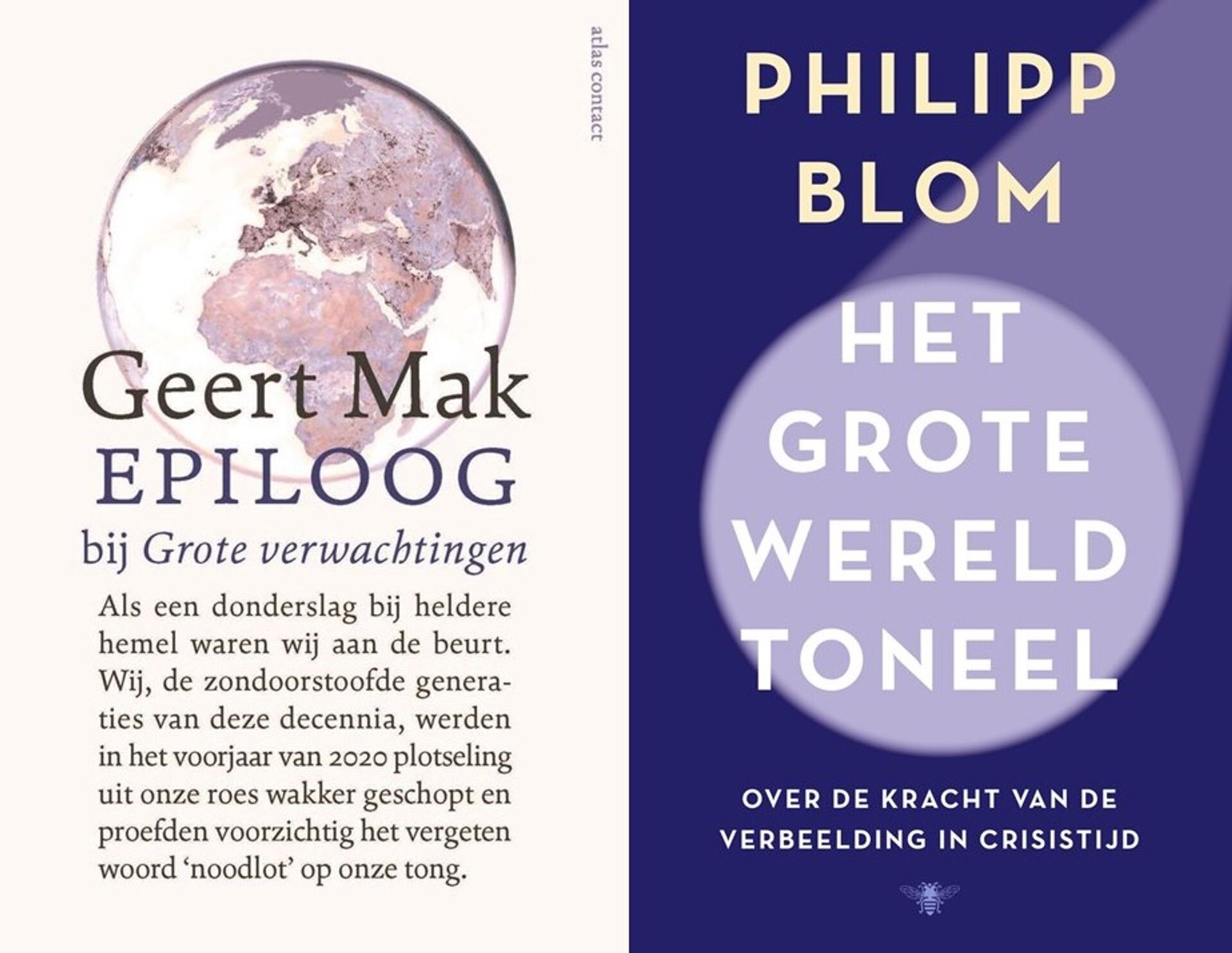 #482 - Philipp Blom en Geert Mak blikken terug op een halfjaar corona