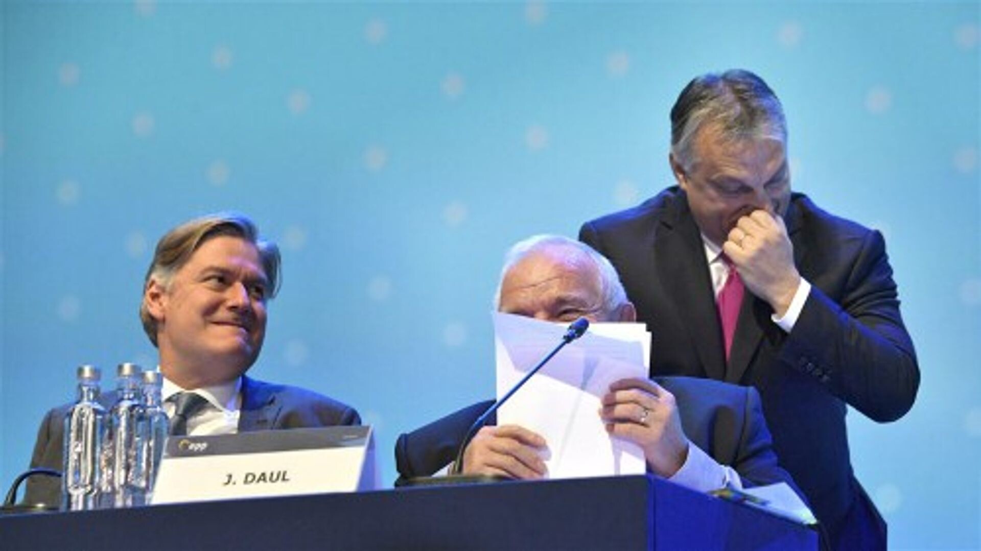 Orban in het nauw