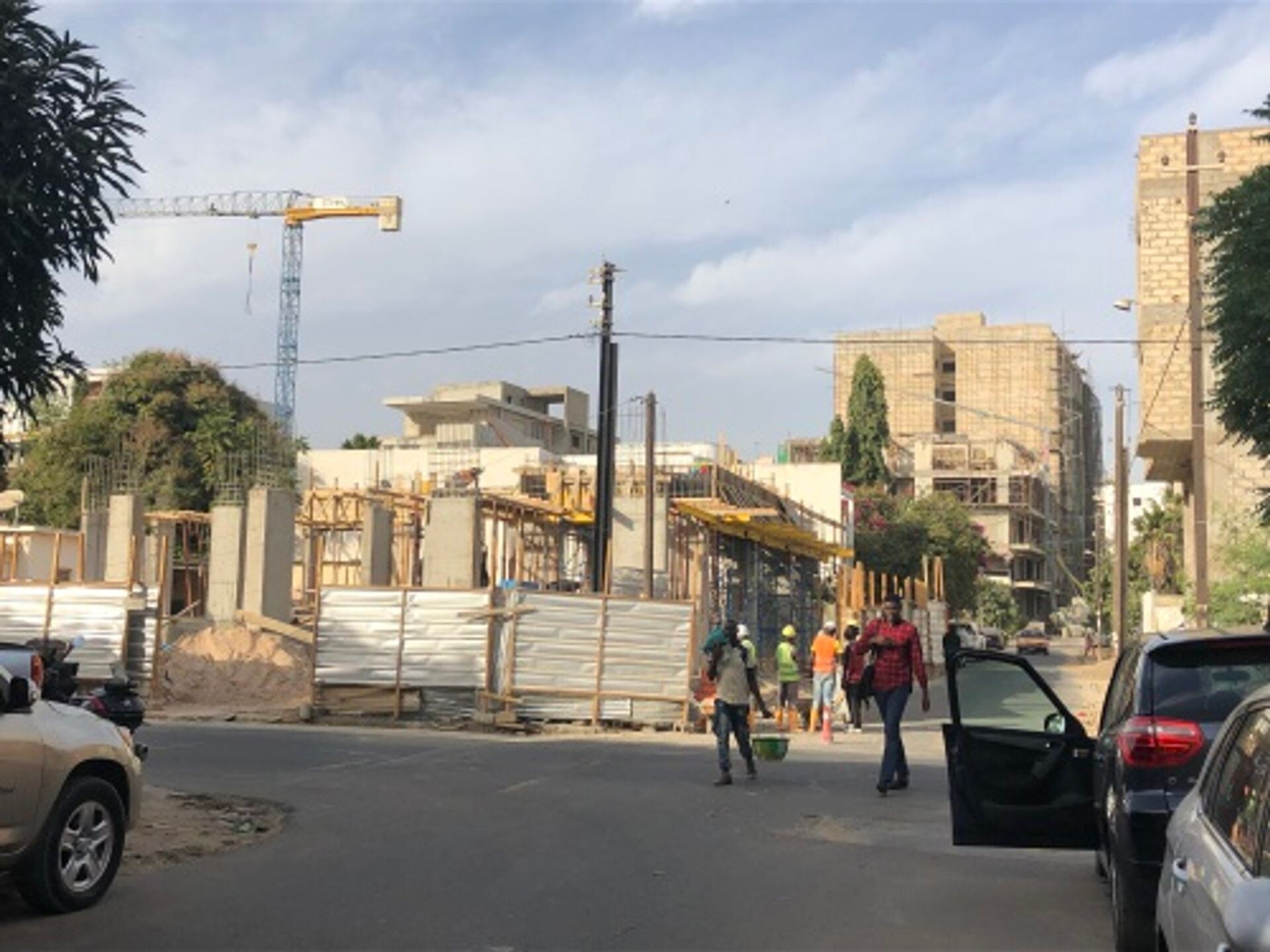 Sounds of Dakar: de bouw