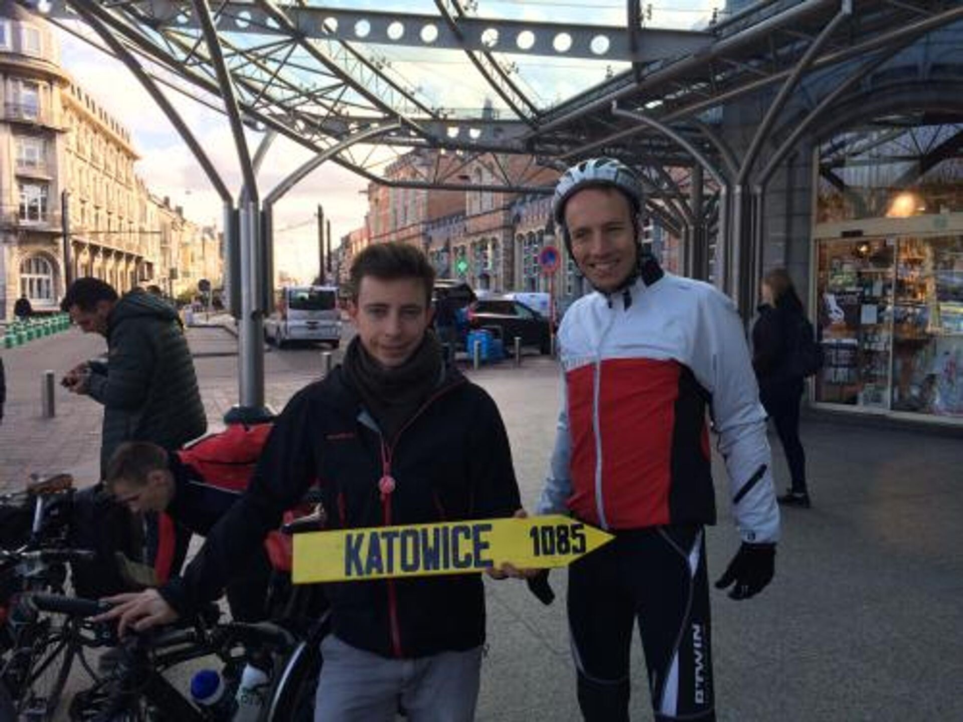 Met de fiets naar Polen om het klimaat te redden