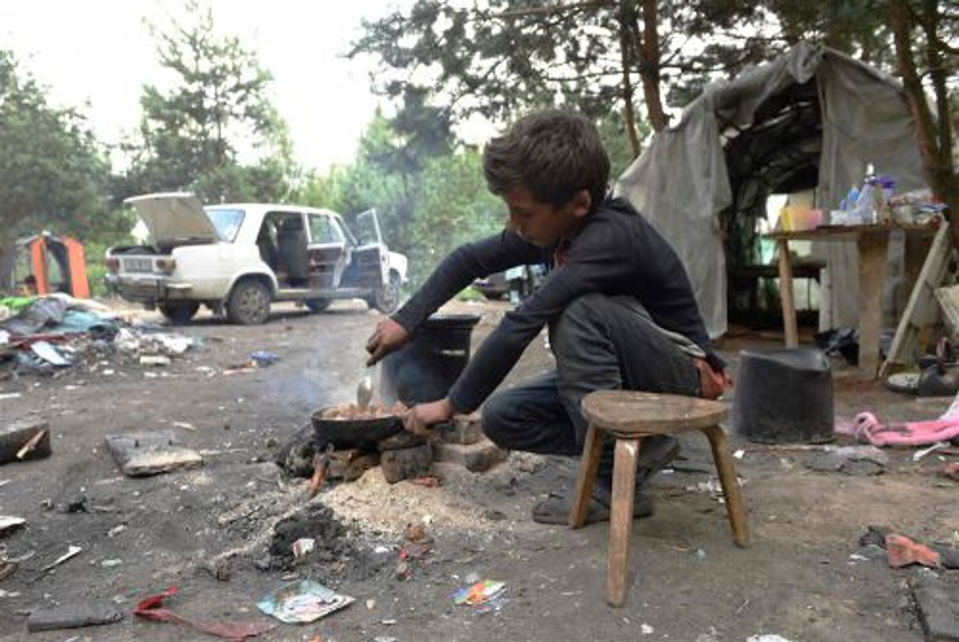 Roma slachtoffer van pogroms in Oekraïne