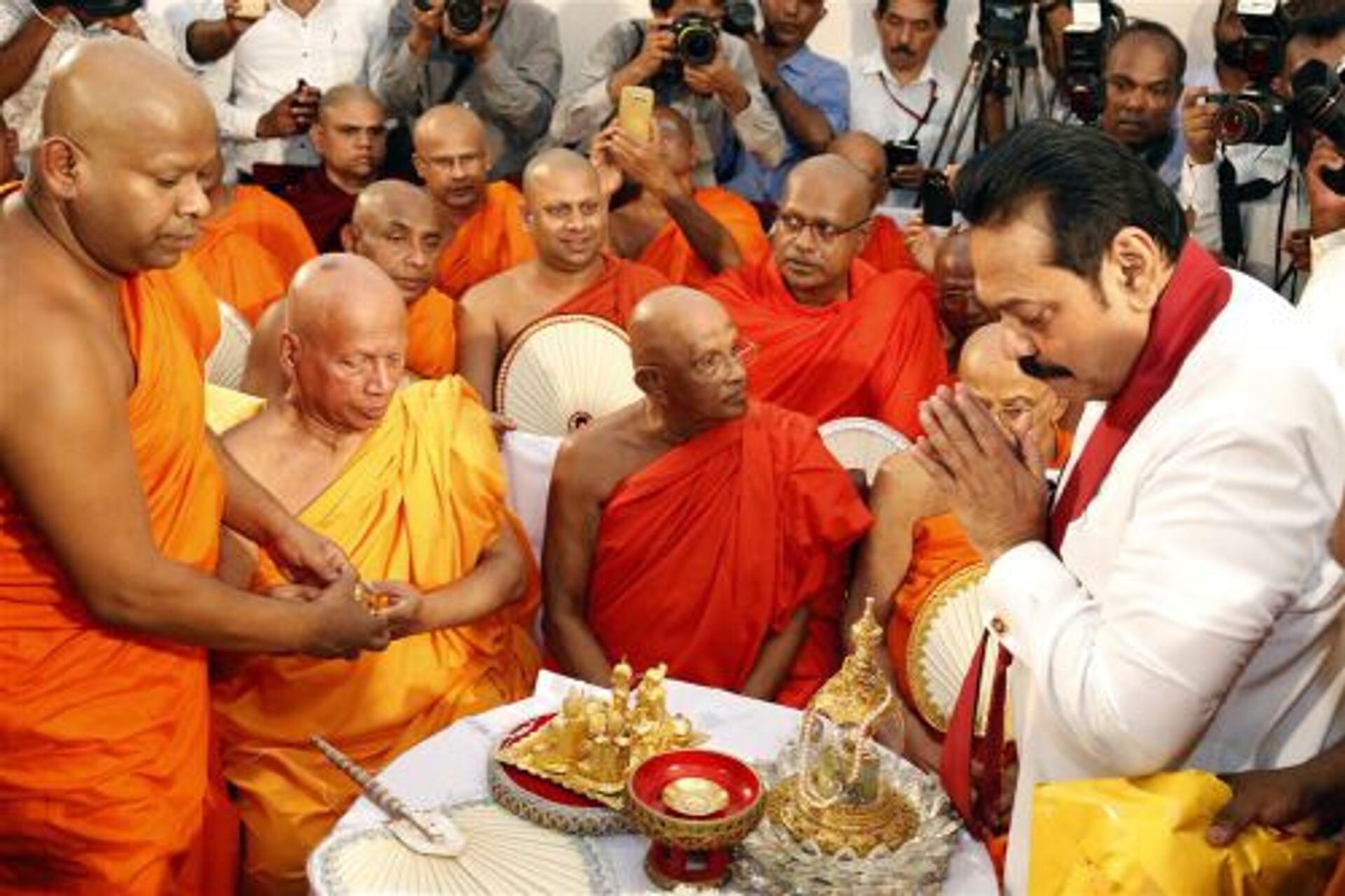 Politieke crisis in Sri Lanka