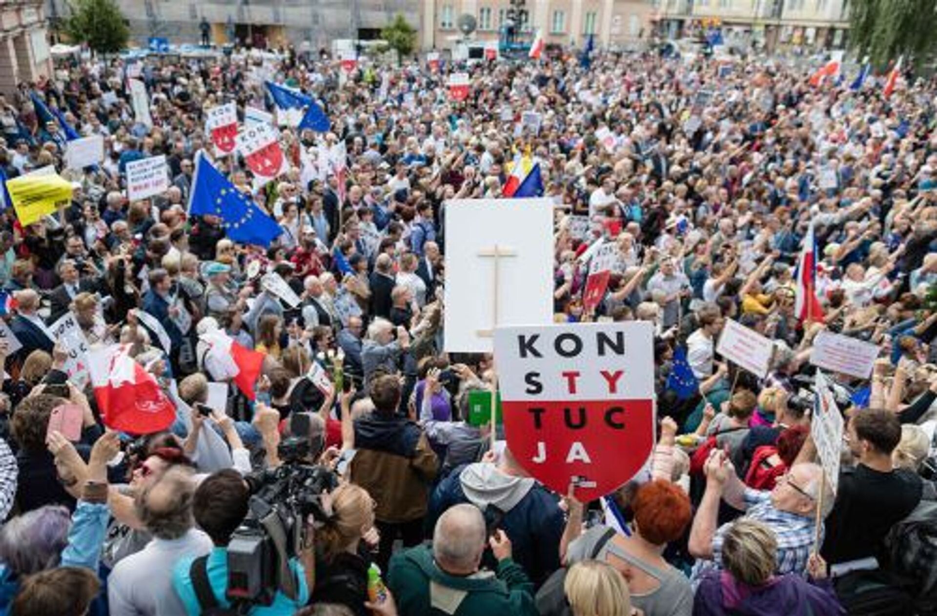 Polen en Europa verder op ramkoers