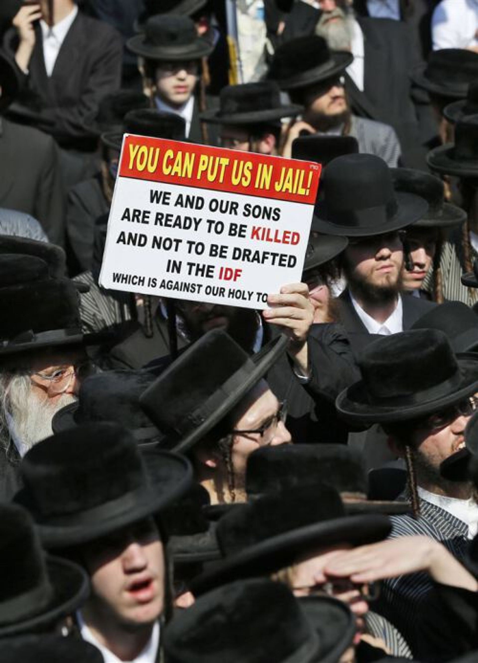 Regeringscrisis Israël dreigt vanwege dienstplicht voor ultra-orthodoxen