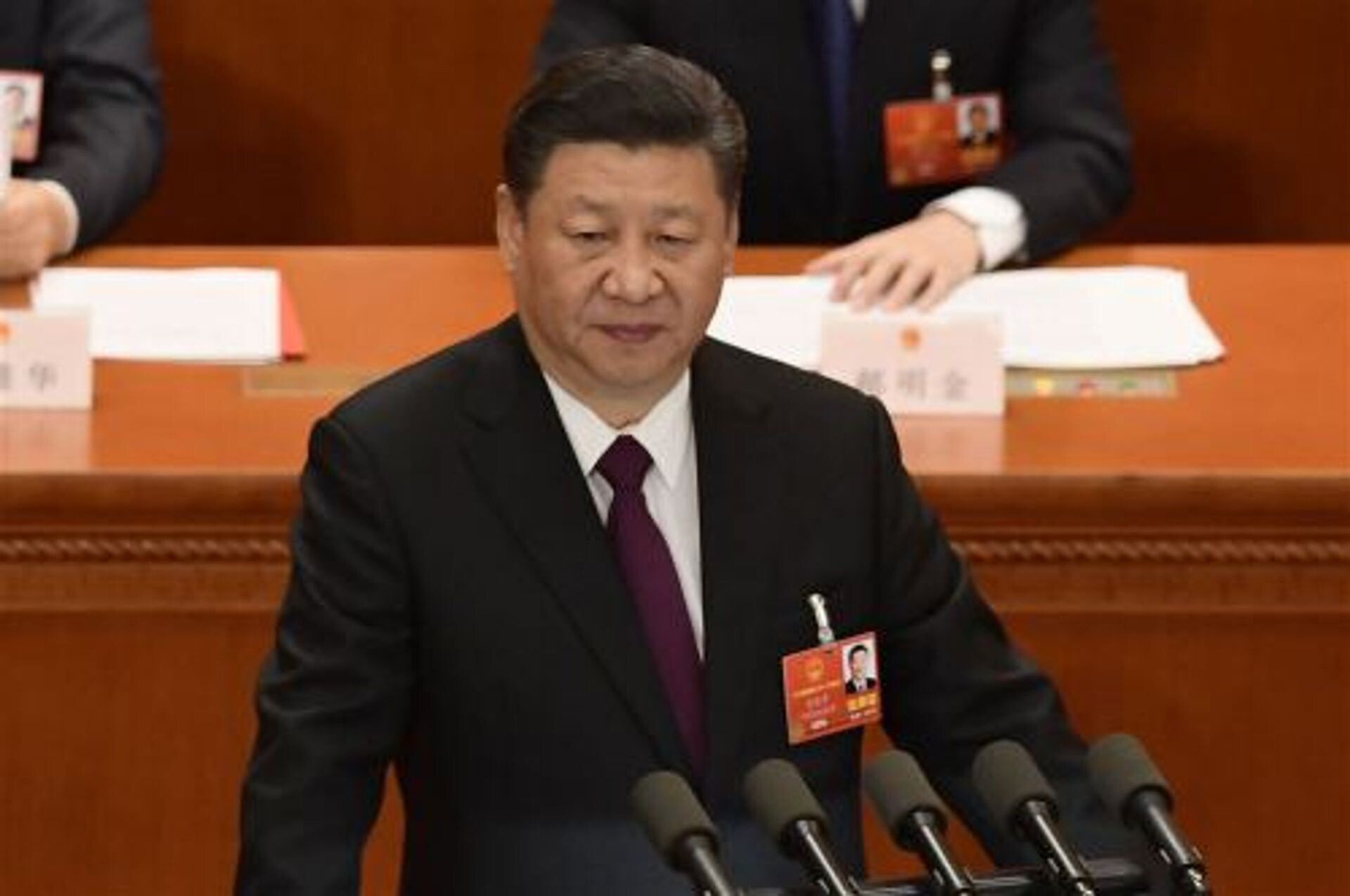 Xi's wil is wet