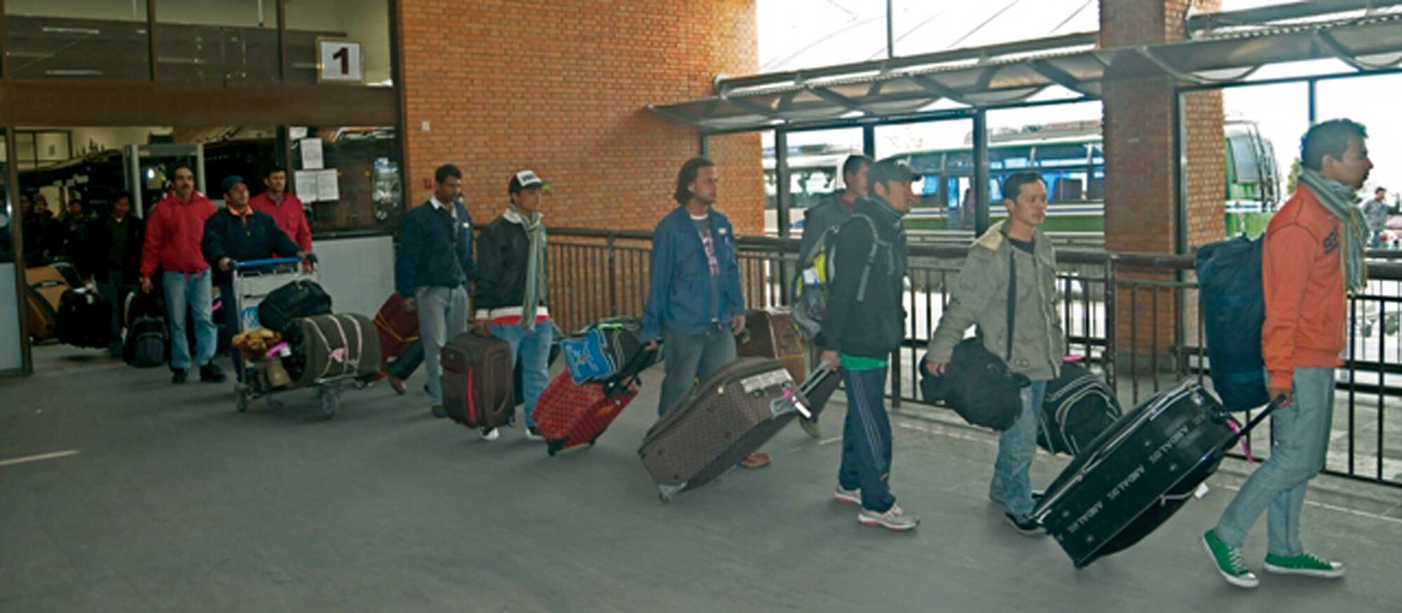 Nepalese gastarbeiders naar Qatar