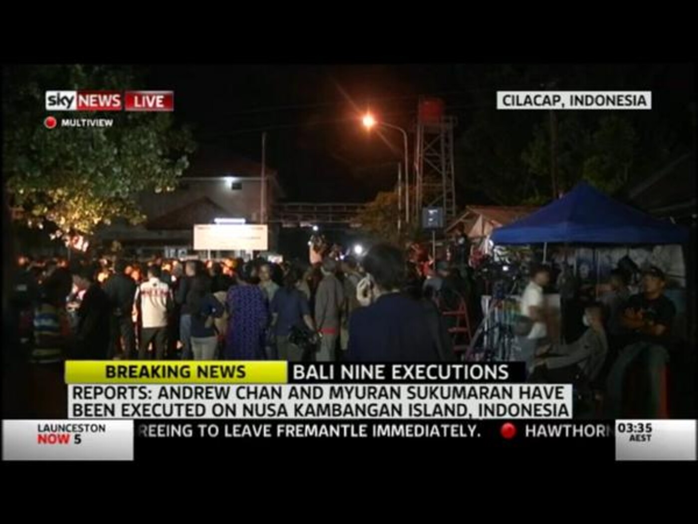 Drugsdealers Indonesië geëxecuteerd