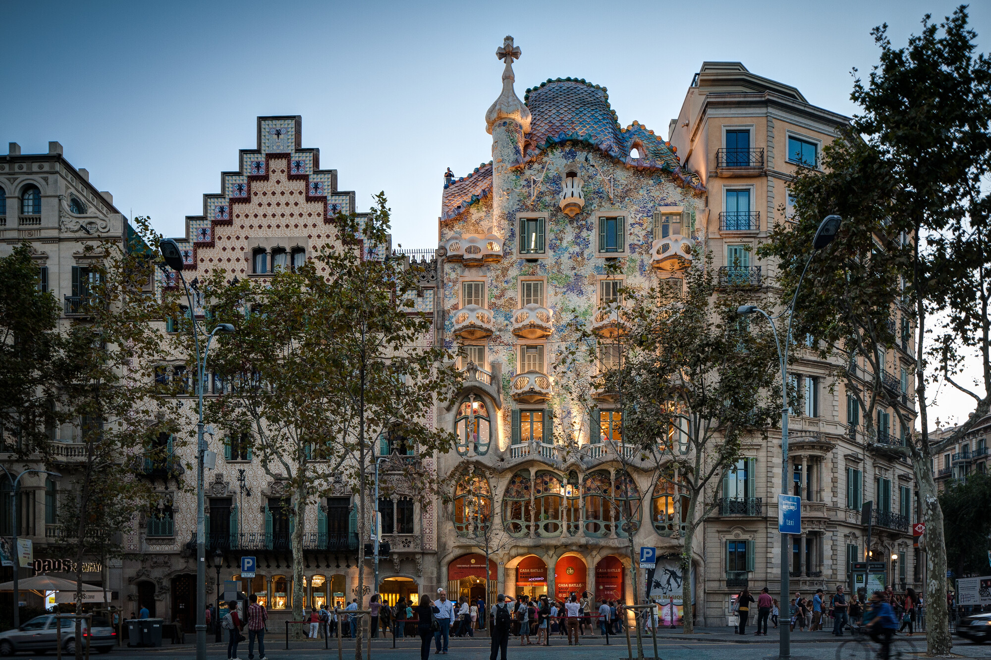 Boze bejaarden in Barcelona