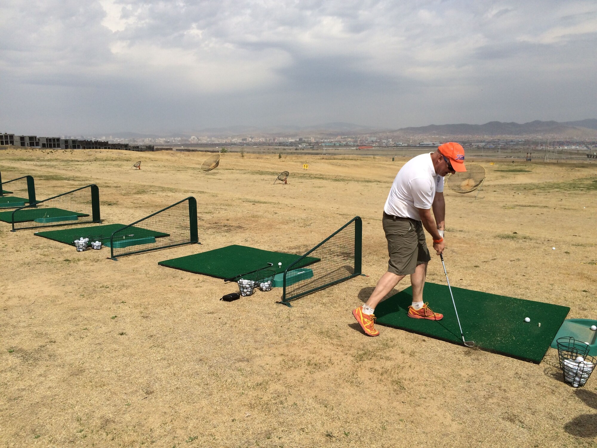 Golfen in Mongolie